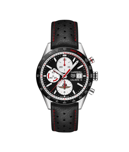 TAG Heuer Carrera Calibre 16 41 Stainless Steel / Black Retro / Indy 500
